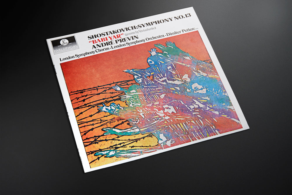 ERC056 Andre Previn conducts the London Symphony Orchestra performing Shostakovich’s Symphony No.13 “Babi Yar”