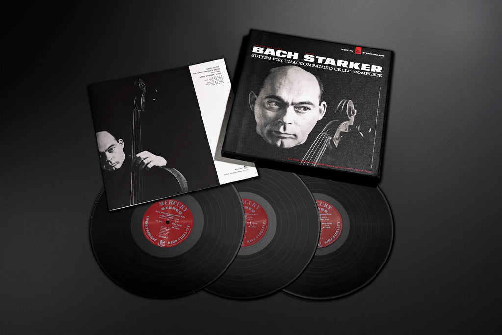 ERC120 Mercury Living Presence Bach - Suites For Unaccompanied Cello (Complete) played by Janos Starker