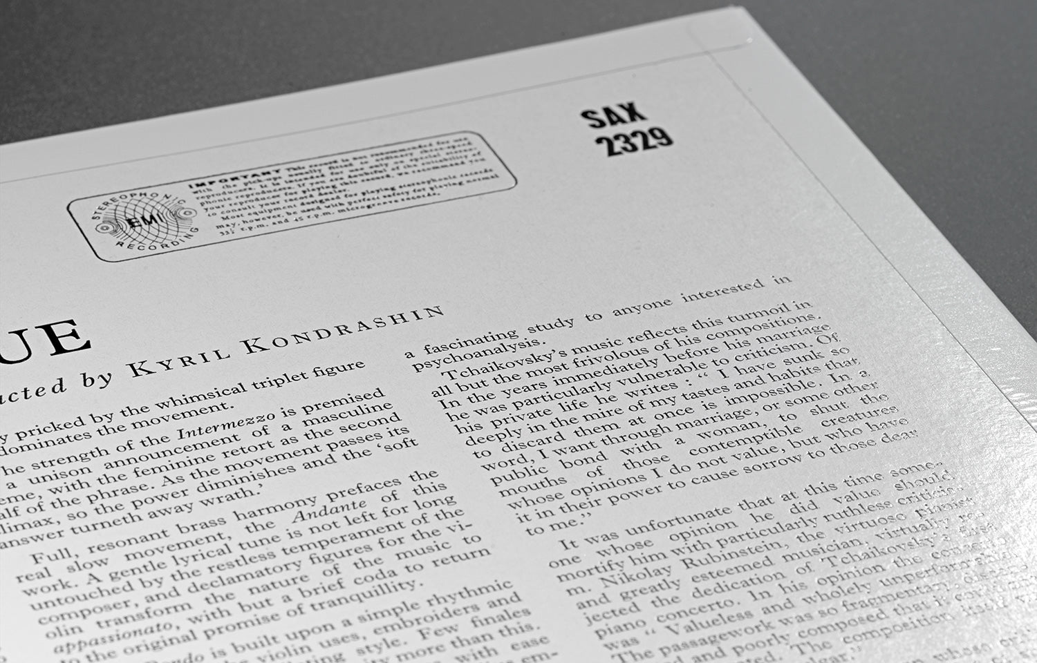 Symphonie Espagnole / Sérénade Mélancolique