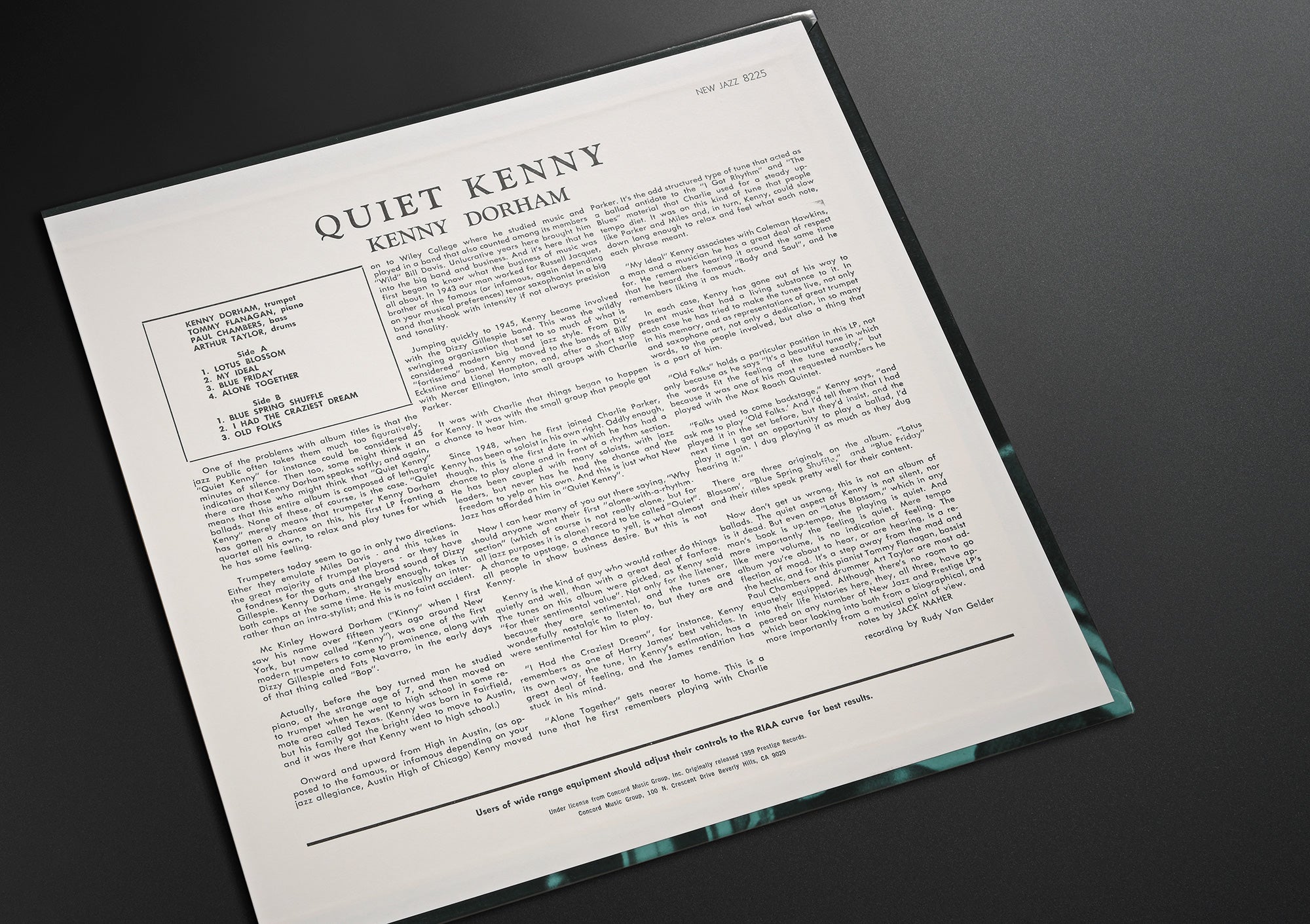Quiet Kenny (True Mono)