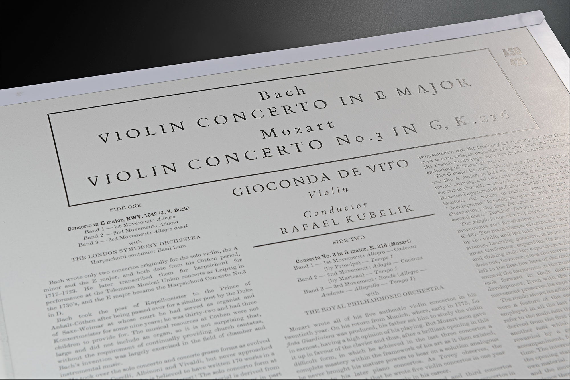 Violin Concertos