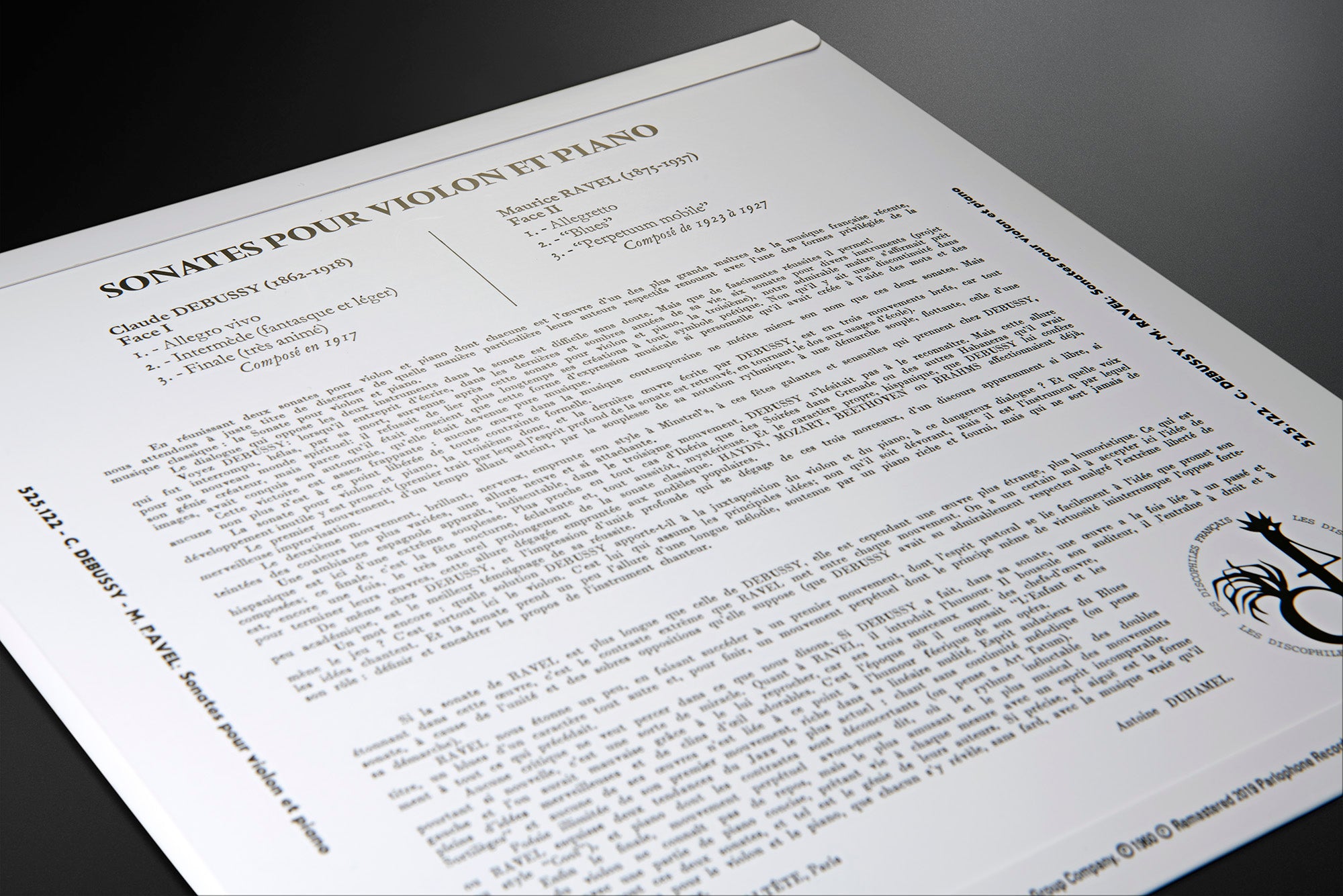 Sonates Pour Violon Et Piano