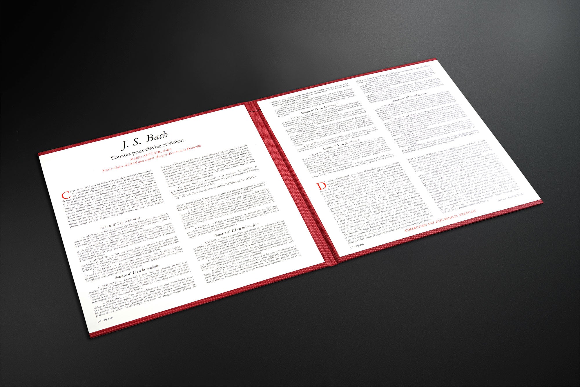 Six Sonatas for Violin and Keyboard, BWV 1014–1019