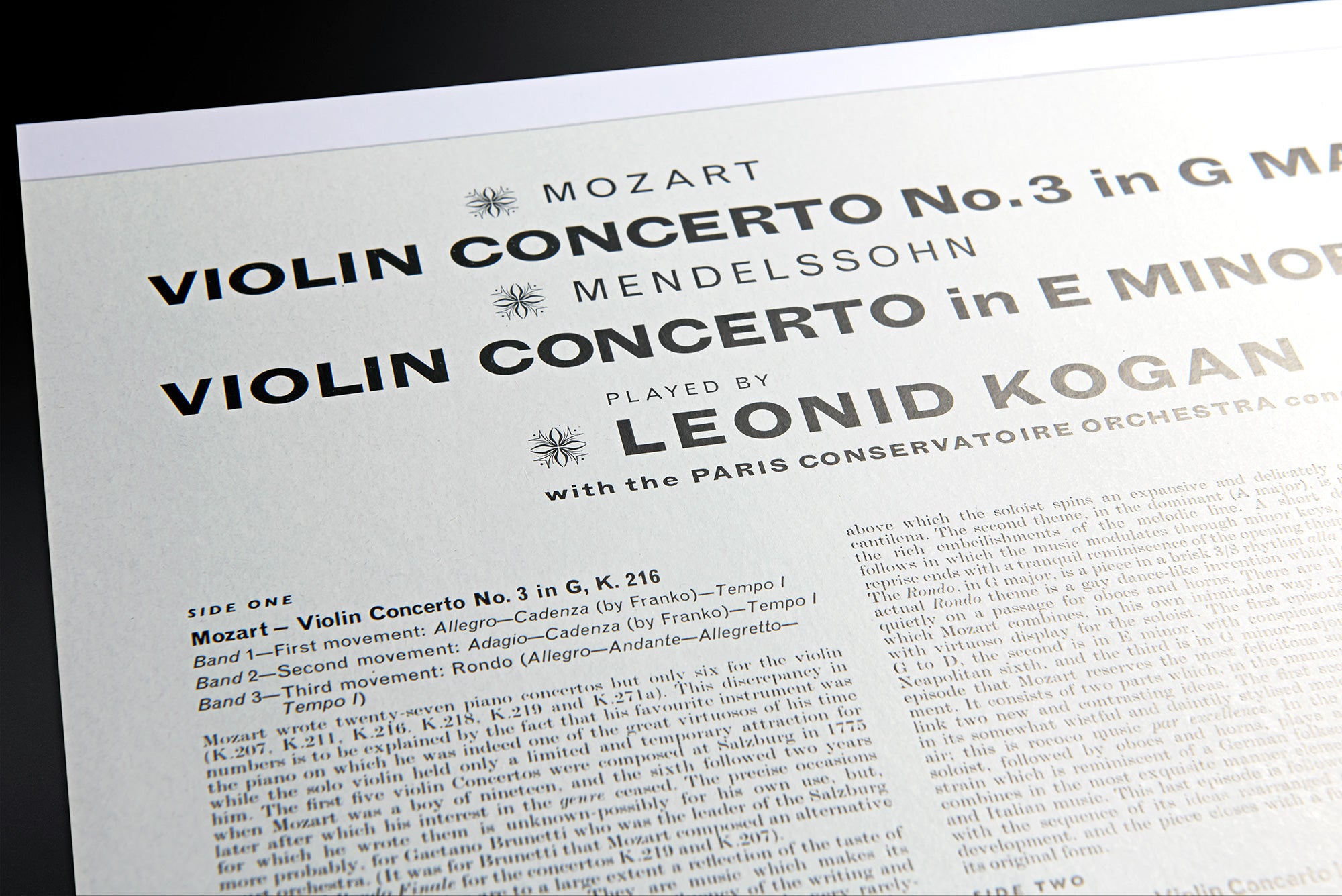 Violin Concertos