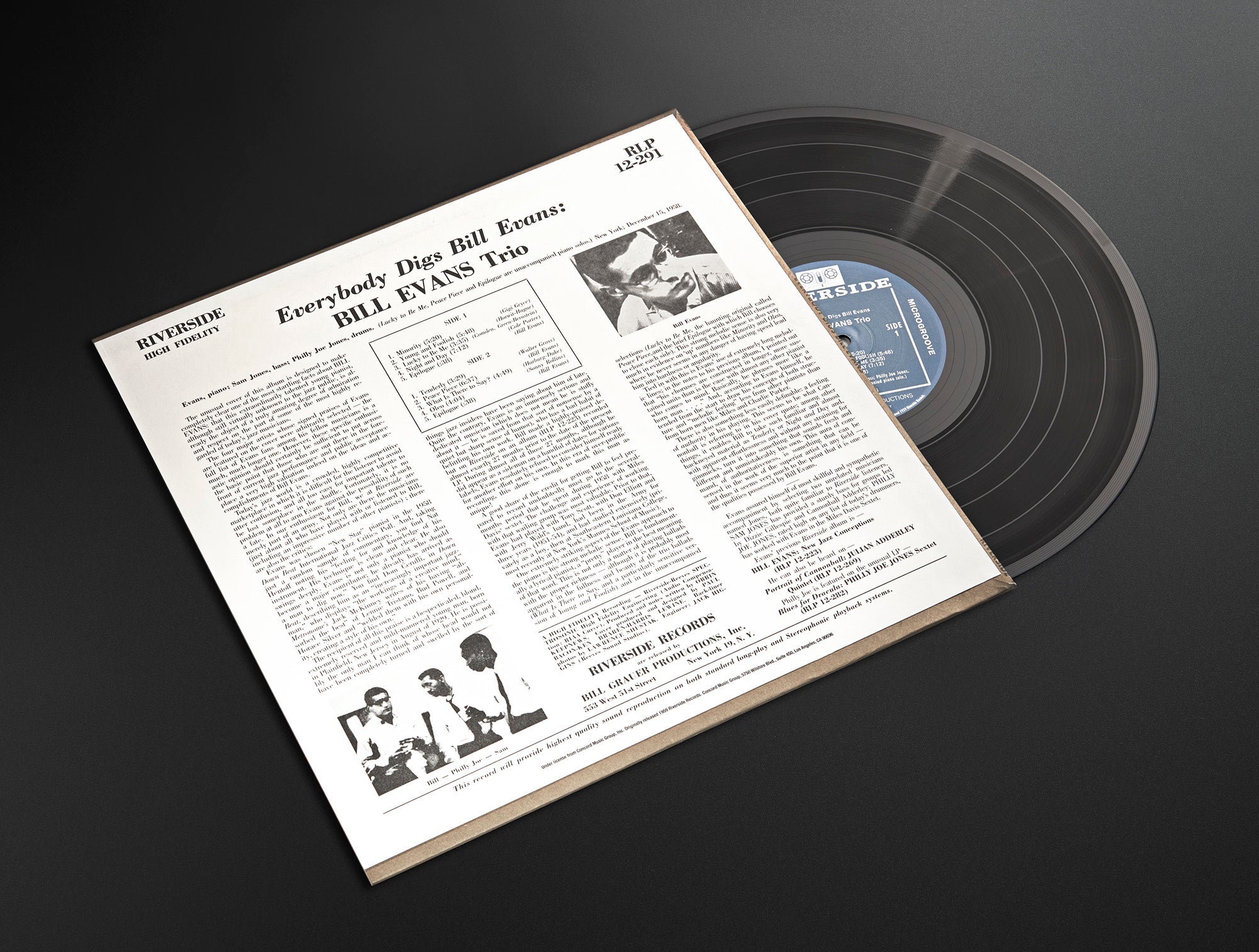 Everybody Digs Bill Evans (True Mono)