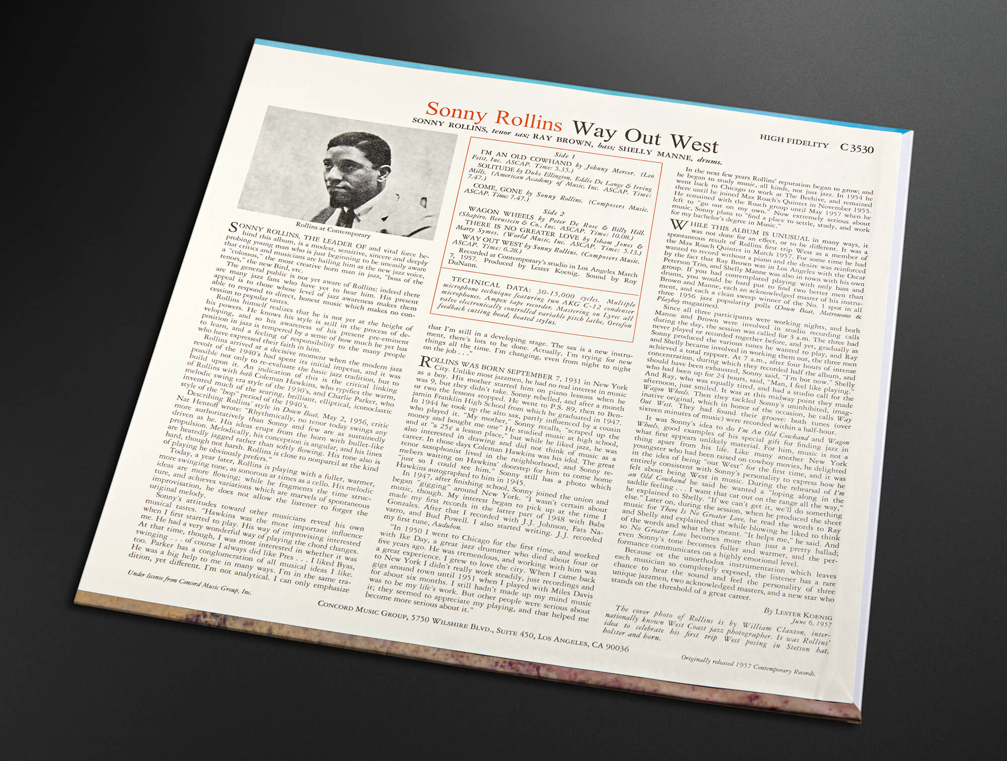 Way Out West (True Mono)