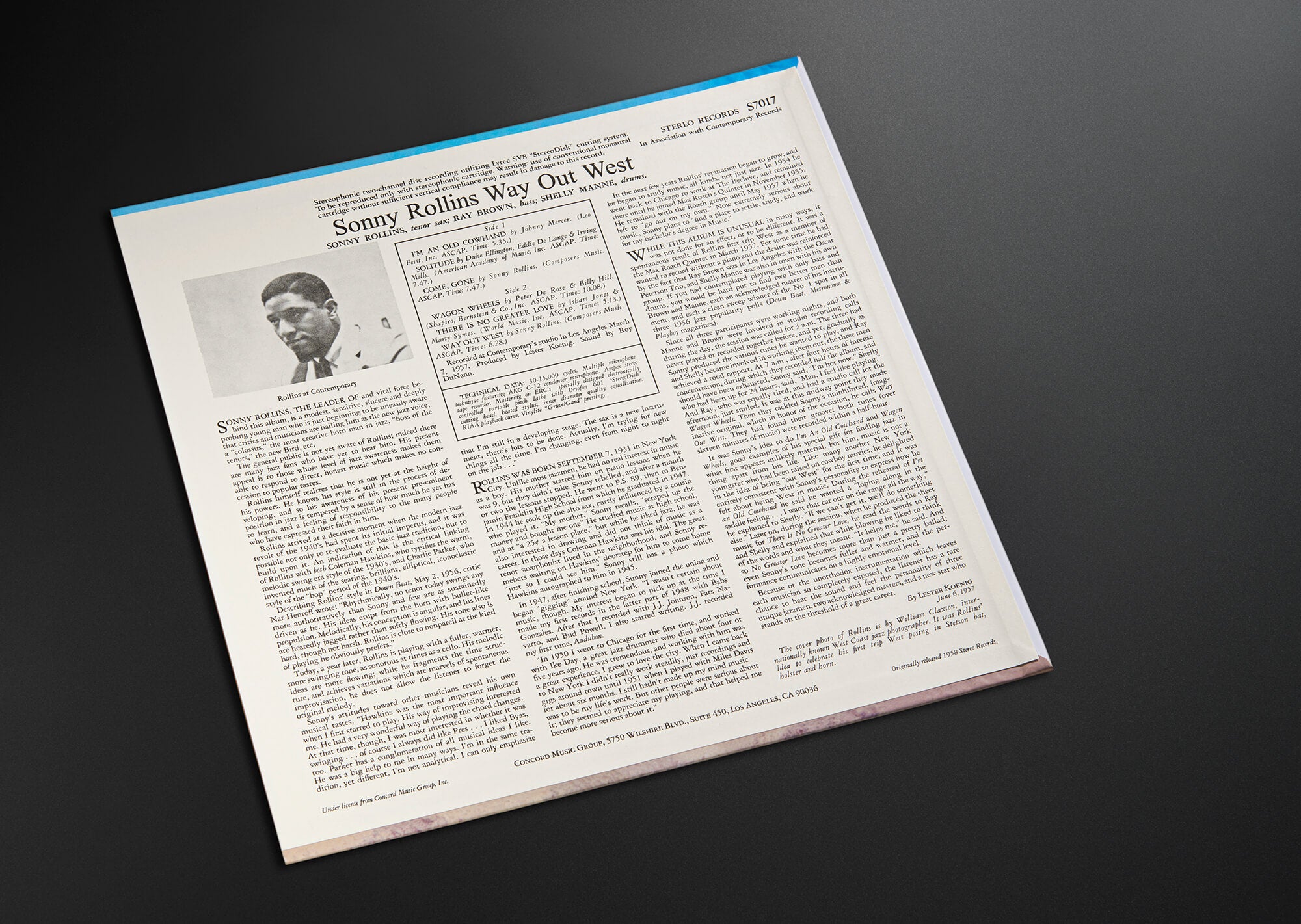 Way Out West (Stereo)