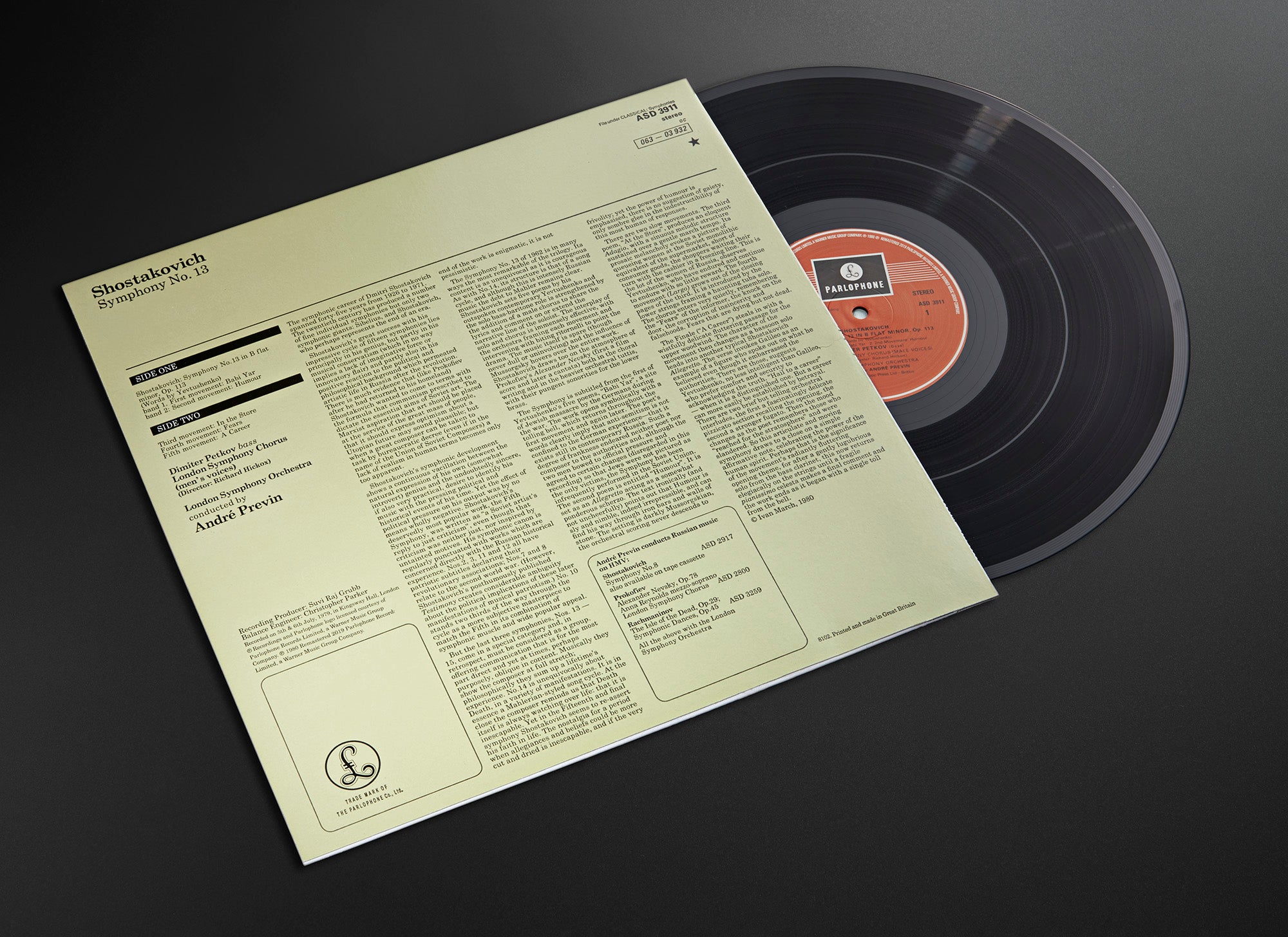 Symphony No.13 “Babi Yar”