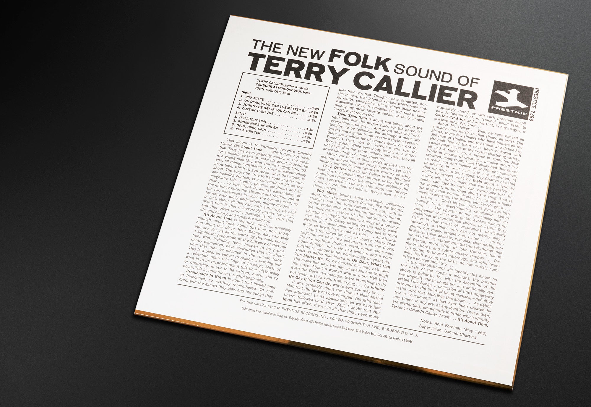 The New Folk Sound of Terry Callier