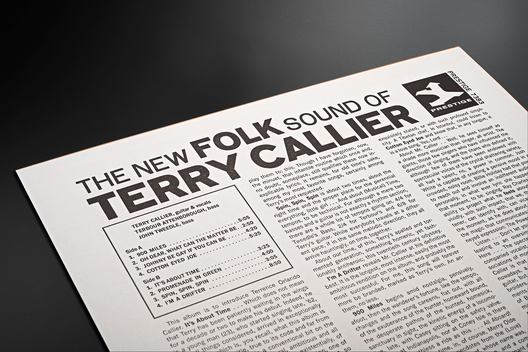 The New Folk Sound of Terry Callier