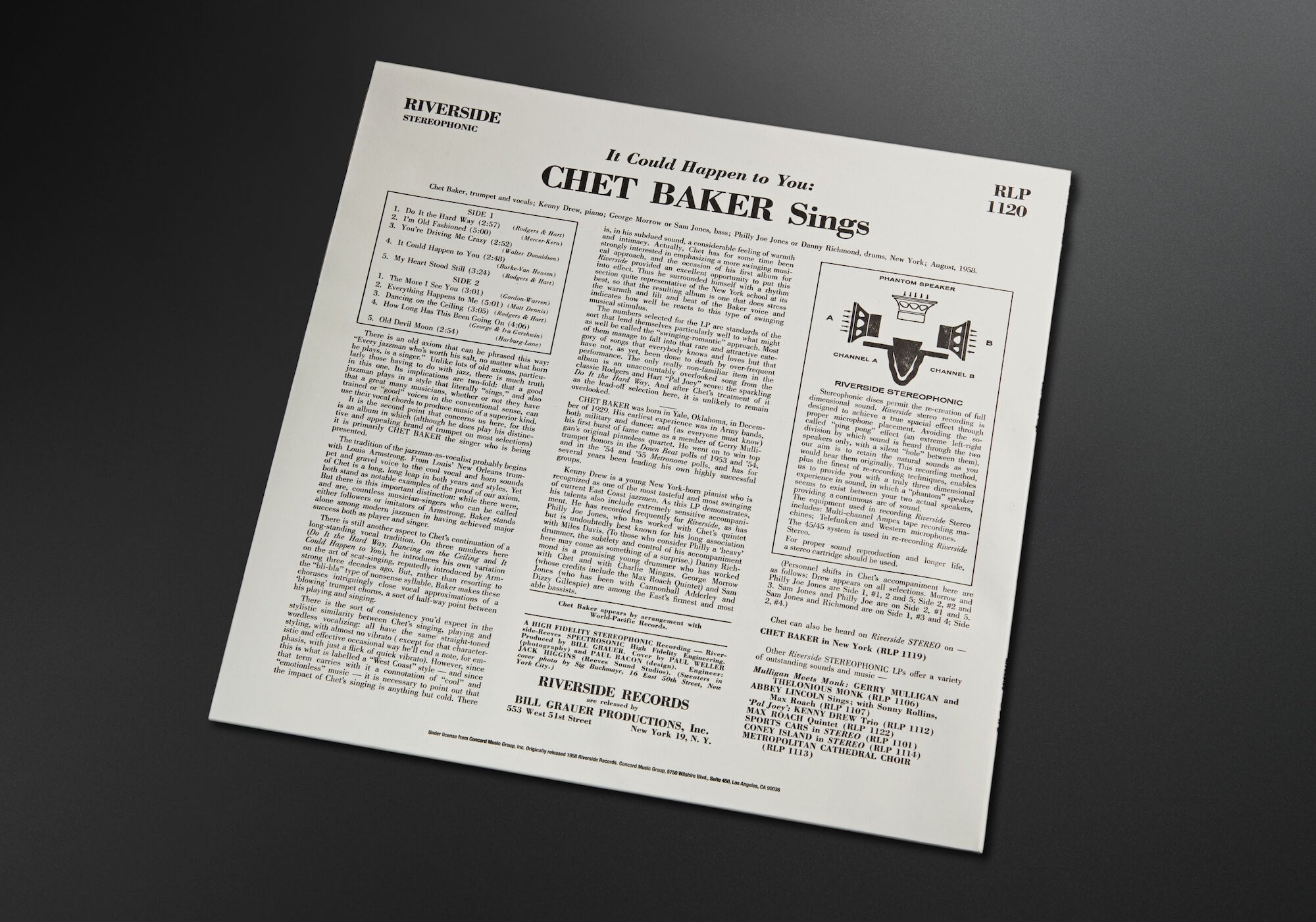 Chet Baker Sings: It Could Happen to You