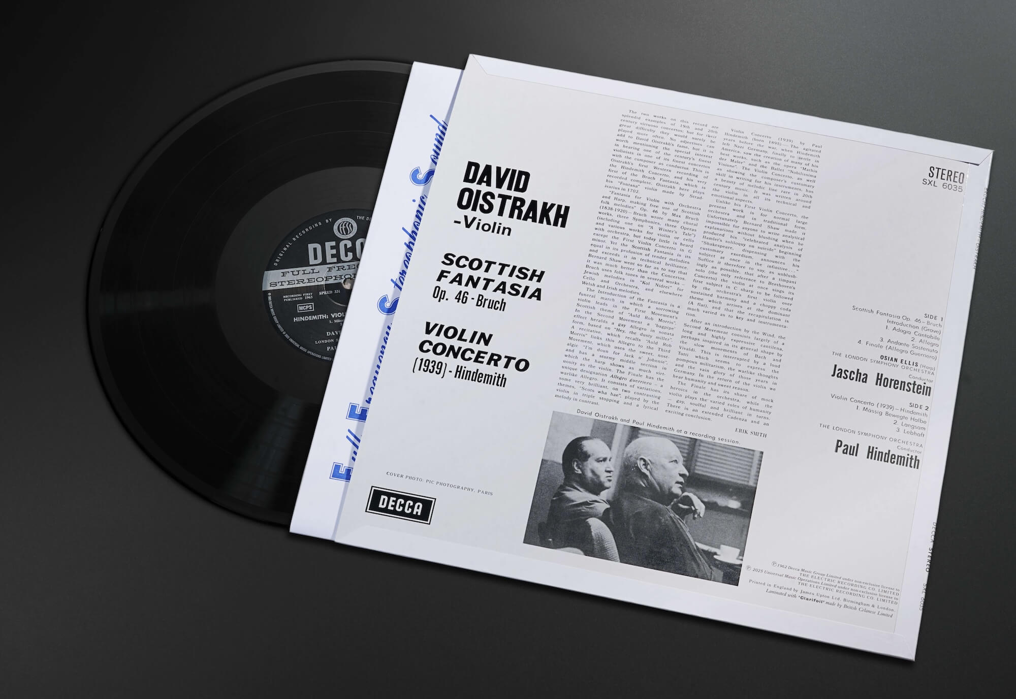 Scottish Fantasia / Violin Concerto