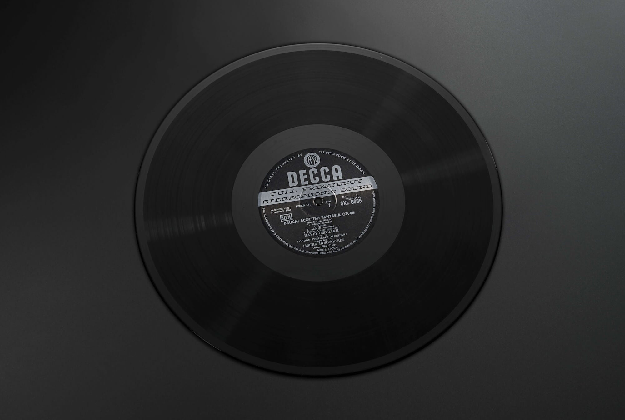 Scottish Fantasia / Violin Concerto