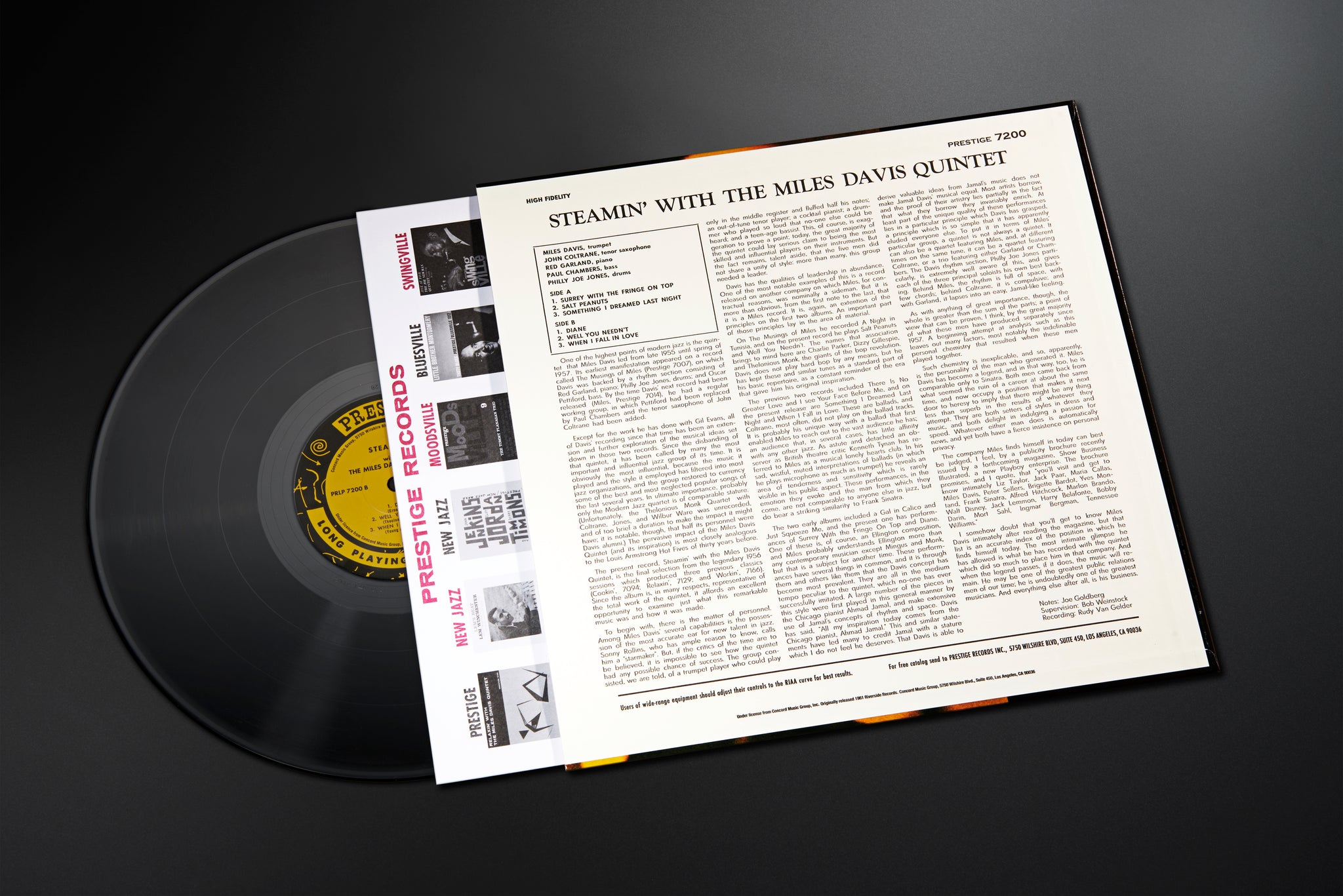 Steamin' With The Miles Davis Quintet