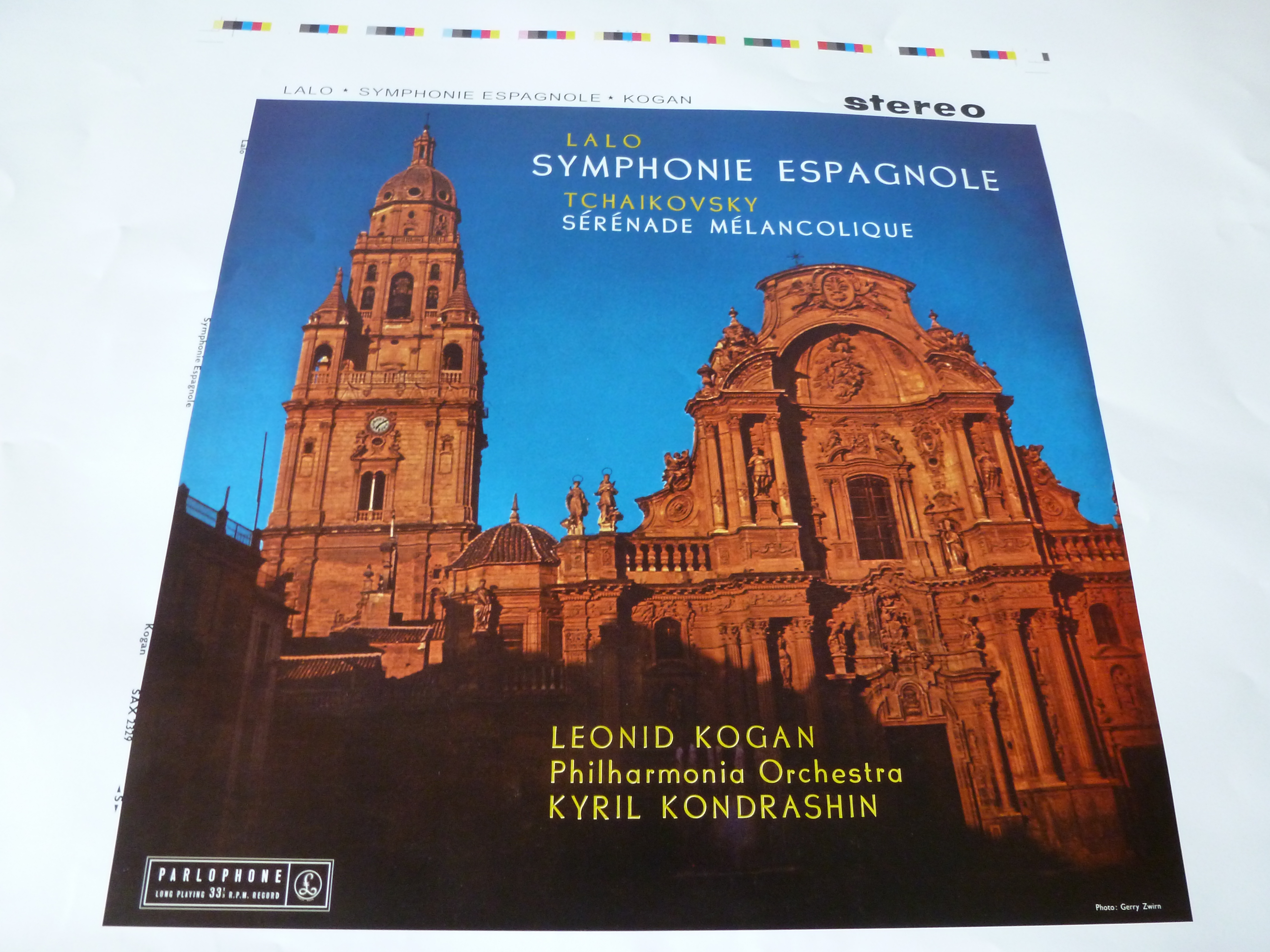 Leonid Kogan plays Lalo's Symphonie Espagnole and Sérénade Mélancolique by Tchaikovsky